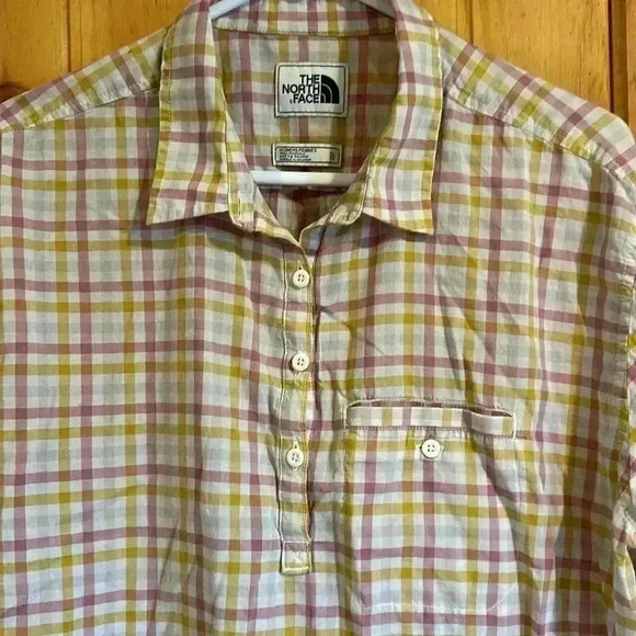 The North Face Button Down Shirt. 100% Cotton, XL TG. - Picture 3 of 5
